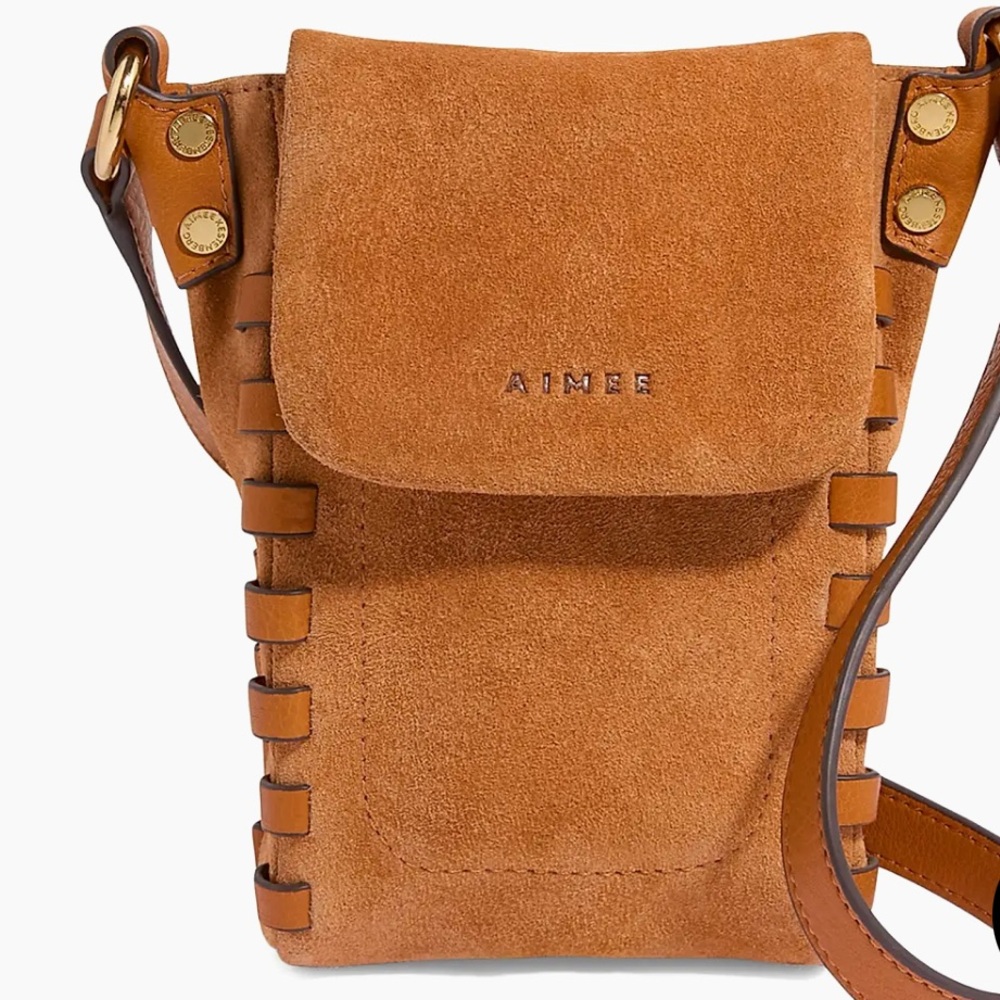 Brand new Aimee Kestenberg Messenger Bag in Rustic Caramel  trendy and classy 🌹 - Picture 3 of 13